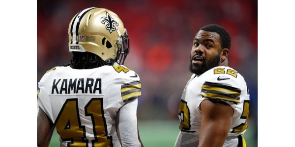 Después de dos años, Mark Ingram regresó a los New Orleans Saints nuevamente
